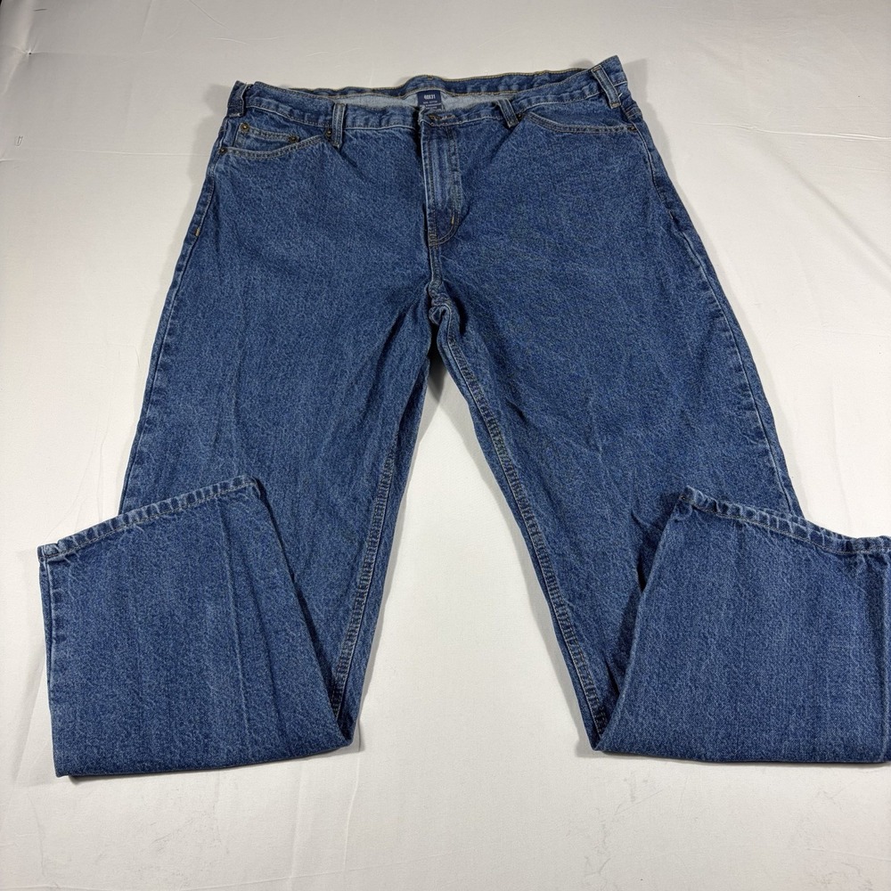 RK Brand Jeans Mens 40x31 Blue Relaxed Straight Leg Denim Classic Dadcore
